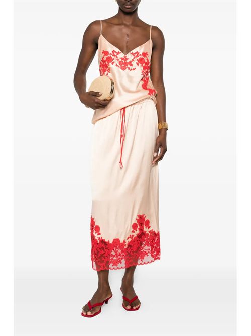 Top with embroidery ERMANNO SCERVINO | D482L319APXZV20917